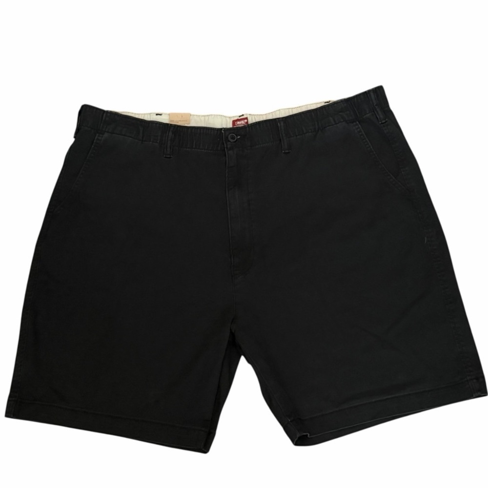 Levi's Men's Black Flat Front Shorts Size XXLarge New